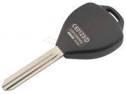 Producto Genérico - Carcasa llave de telemando con 3 botones para Toyota